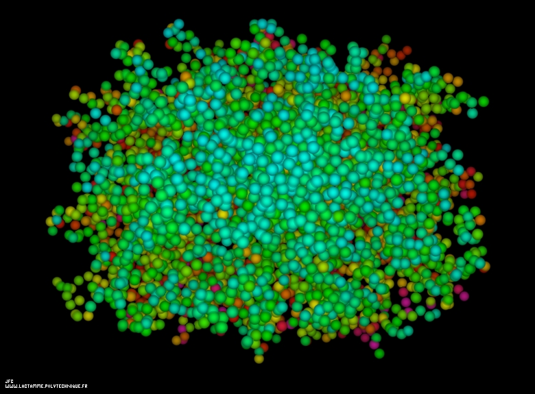 Agregat fractal, par Jean-François Colonna