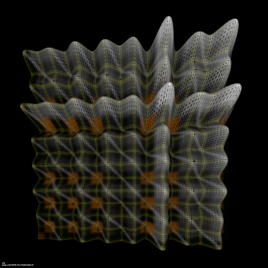 Visualisation tridimensionnelle de la conjecture de Goldbach, par Jean-François Colonna.
