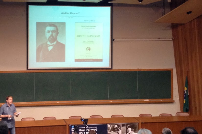 Conférence à Rio de Janeiro, par Étienne Ghys.