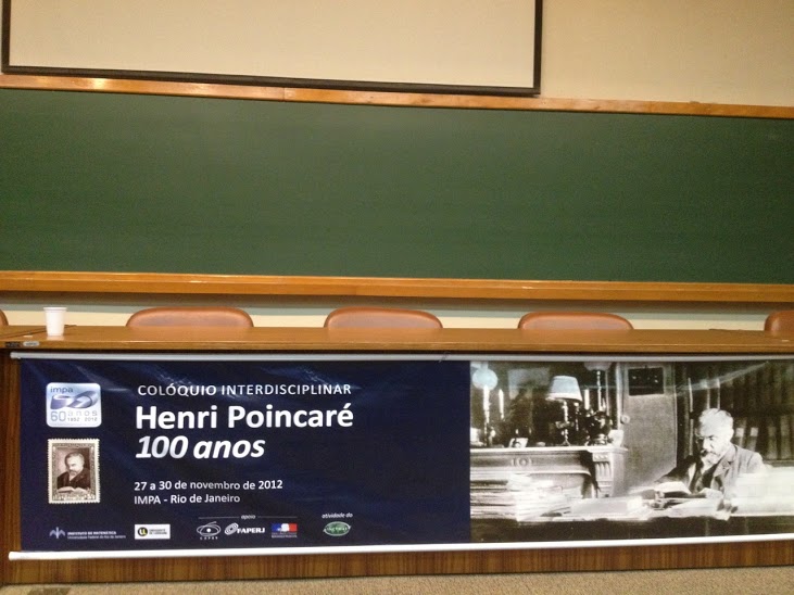 Colloque du centenaire de la mort de Poincaré, par Étienne Ghys.