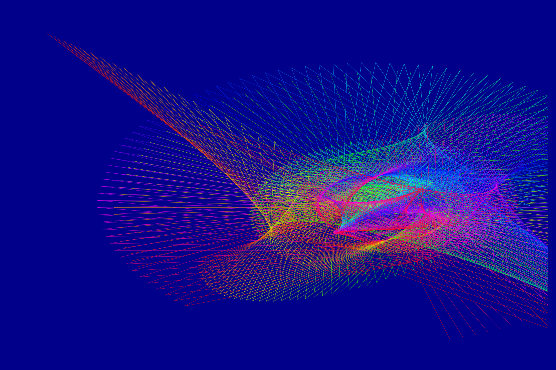 Ellipse colorée, par Olivier Madec