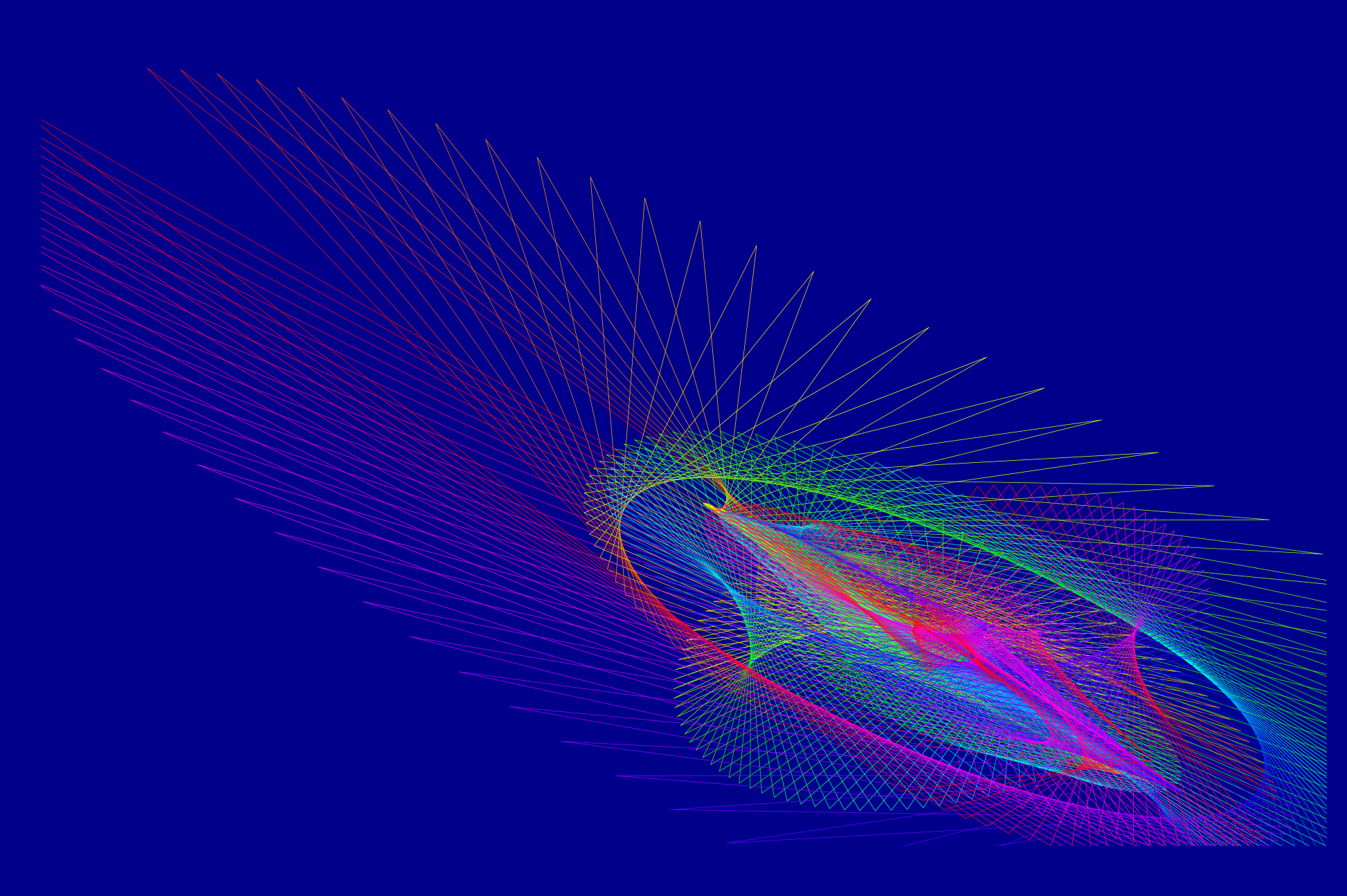 Ellipse colorée, par Olivier Madec